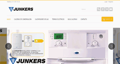 Desktop Screenshot of junkers-calderas-de-gas.com