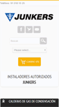 Mobile Screenshot of junkers-calderas-de-gas.com